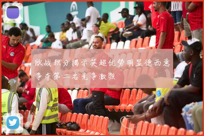 欧战积分揭示英超优势明显德西意争夺第二名竞争激烈